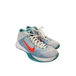 Nike Zoom HyperRev 2016 Blue Lagoon Bright Crimson Men’s Size 8 Basketball Shoes